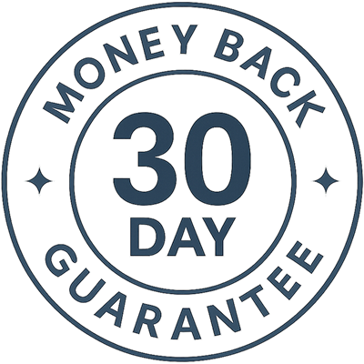 30 day money back guarantee